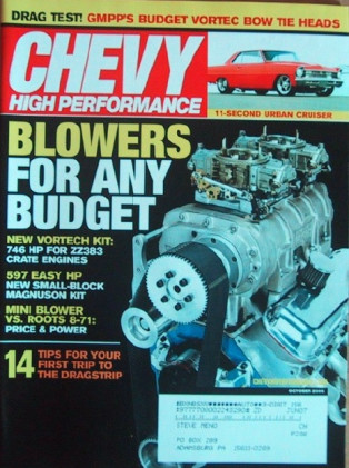 CHEVY HIGH PERFORMANCE 2006 OCT - BLOWER SPECIAL